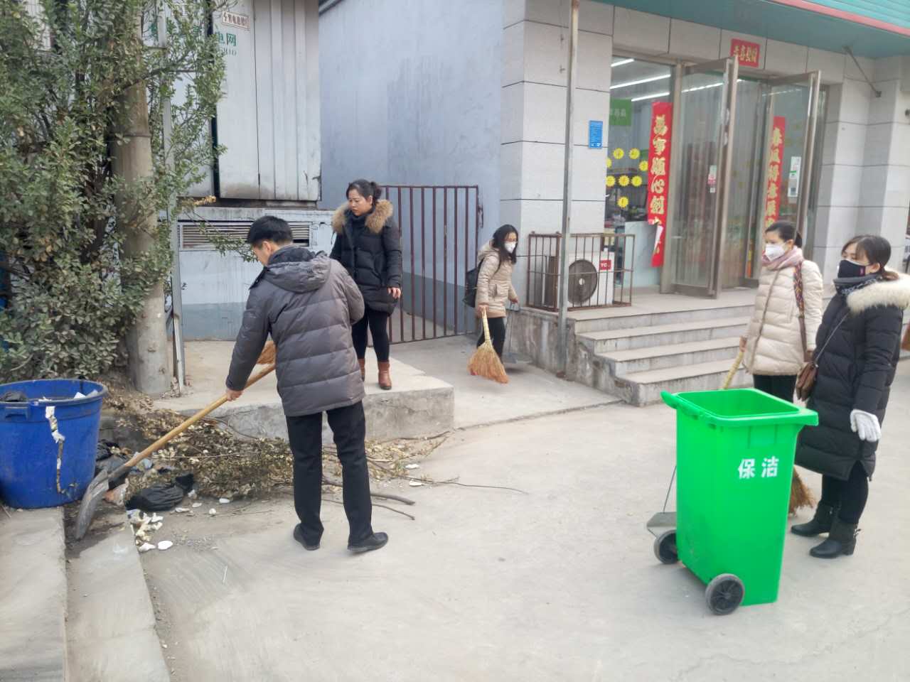 北大街街道办事处为辖区居民营造干净整洁的生活环境