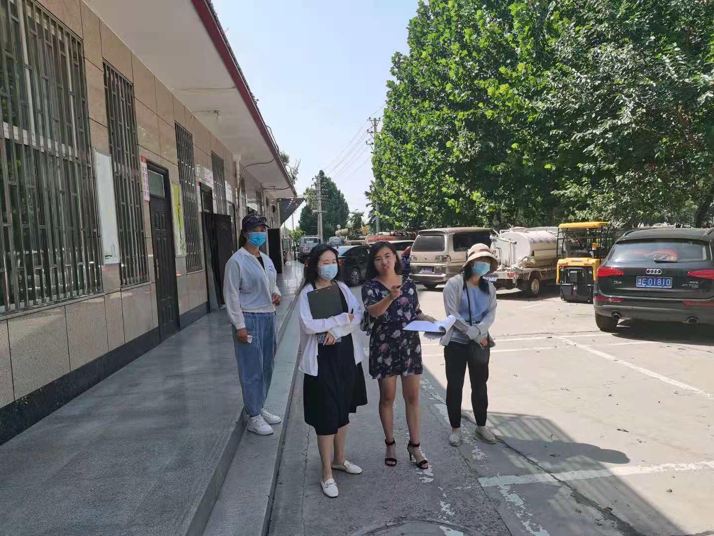 商頌辦事處城建辦于后營開展 創(chuàng)文督導(dǎo)檢查